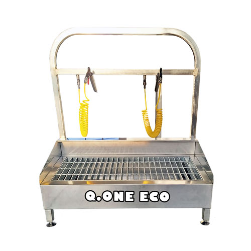 Q2-1 흙먼지 털이기2인용(SUS)-코일호스 1110*545*H1200 에어건2