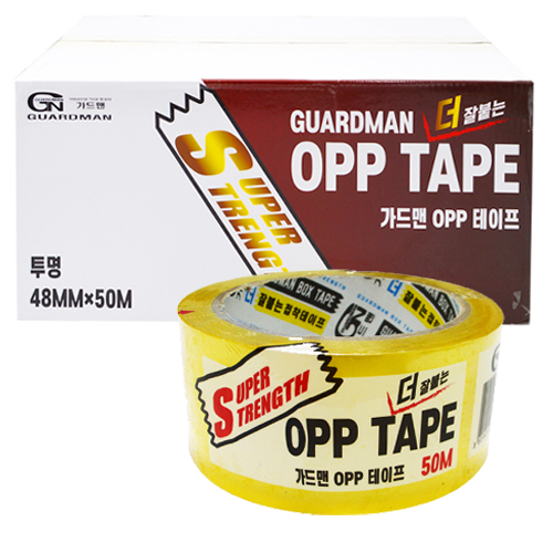 GN 일반용 투명테이프 50개입(박스) 5cm*50M