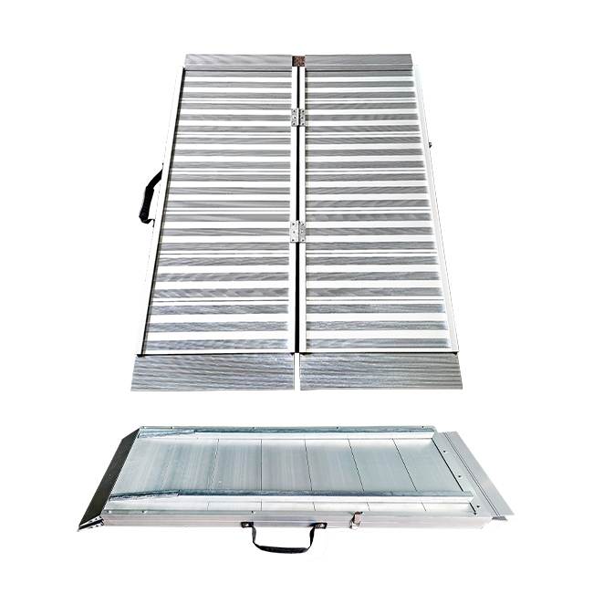 AJ 알미늄 접이식 경사로 6호 / 900×1740×H188~206