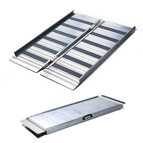 UP 알미늄 접이식 경사로 (중형) L1500*W450(900)*H12.6~18.7