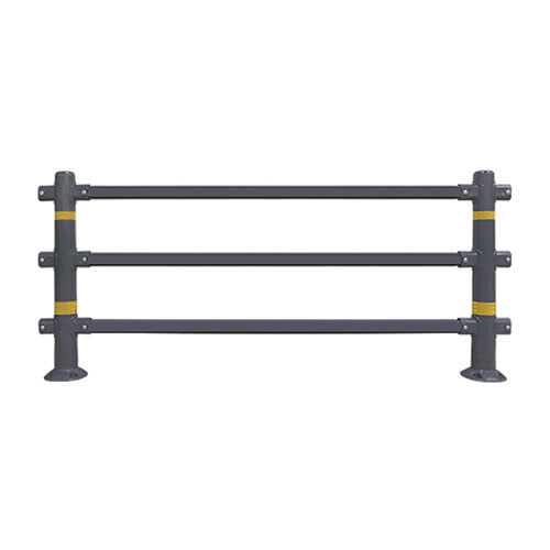 무단횡단금지휀스 가로형(회색바) (추가) 지지대(포스트)