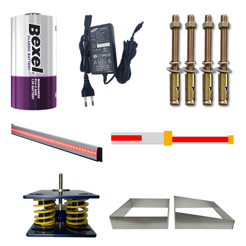 스마트 주차차단기용 부속 (추가옵션) 스텐하부케이스 / 경사용 미니전용