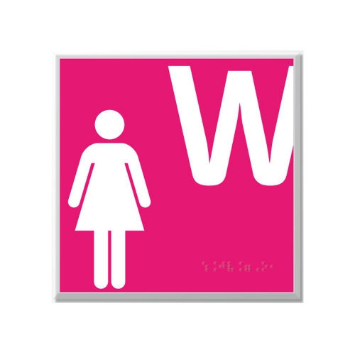 화장실점자표찰-시트형 180Ｘ180 주문제작