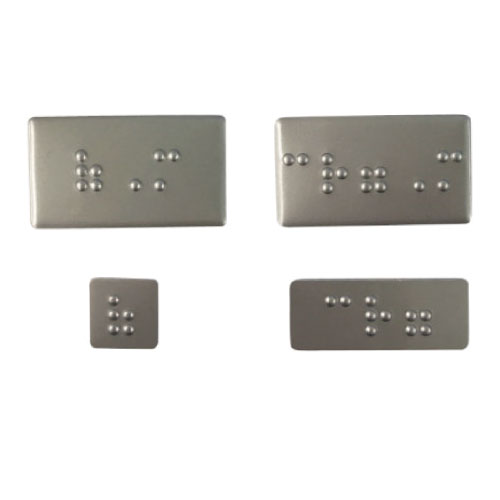 온수/냉수 점자스티커 (온수) A/L