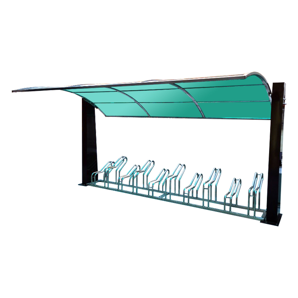 ws3 자전거보관소-렉산 지붕:브라운 / 4M(10대분) 주문제작