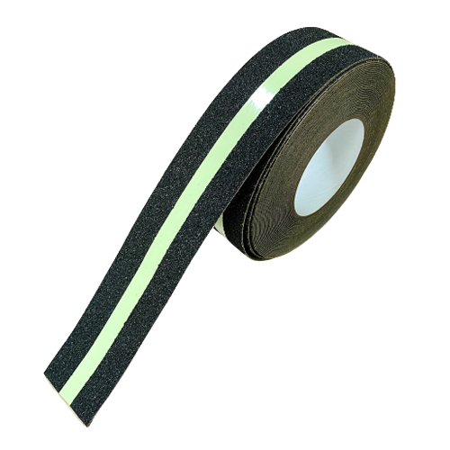 WS 논슬립 미끄럼방지테이프(축광) 검+야광 / 15M×5cm