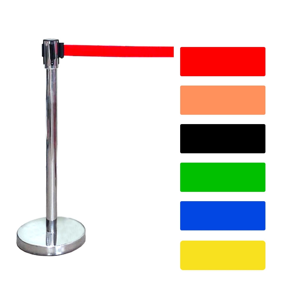 WS 벨트형스텐차단봉 / 2M*5cm (오렌지)