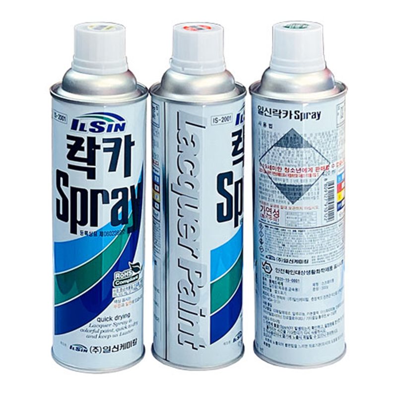 일신 락카스프레이 420ML 중회색:324 / 박스(40개입)