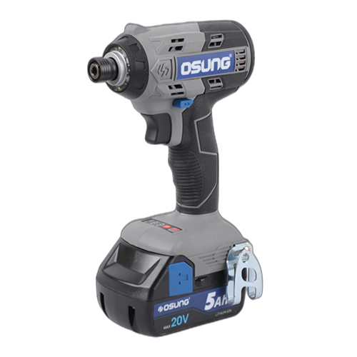 오성 MAX 20V 임팩 드라이버 OCW-2053HL 40 [2 BAT] + OMC-2030D + PLASTIC BOX