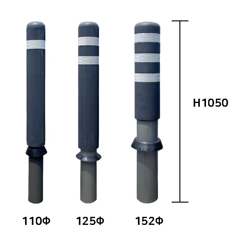 SR 고정식볼라드(매립식) 152Φ*H1050 / 회색 주문제작
