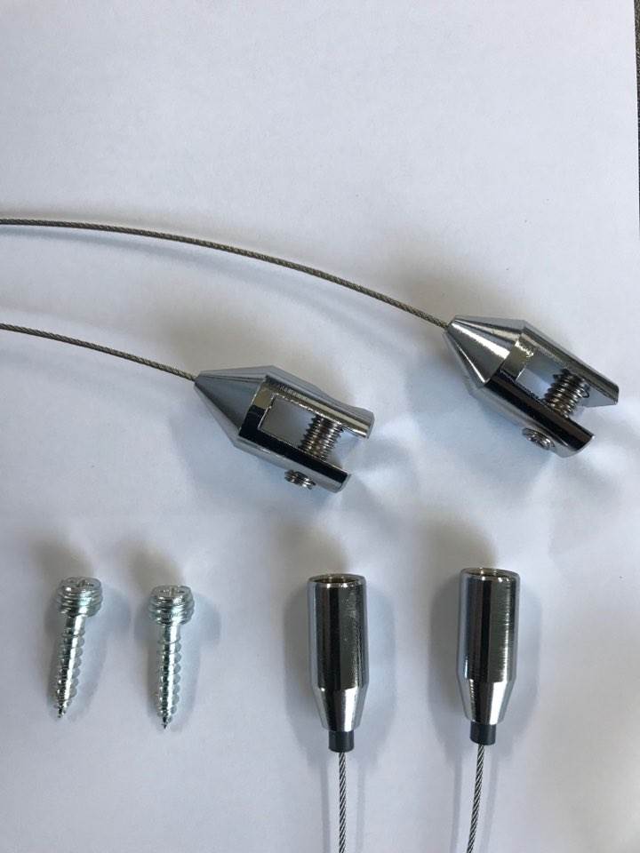 천장걸이용와이어 1조(2줄) 주문제작