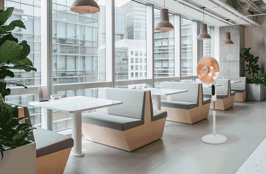 한솔 넥스코 / 선풍기형 전기히터 스탠드_50cm / NKH-S2000HL 노출가준수필수