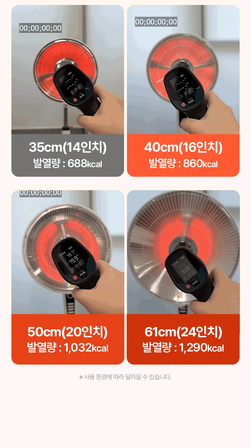 한솔 넥스코 / 선풍기형 전기히터 스탠드_50cm / NKH-S2000HL 노출가준수필수