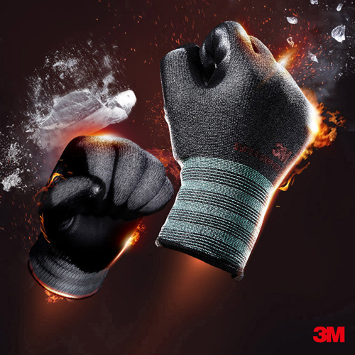 3M 혹한기용장갑 / 슈퍼그립핫 M / 5켤레