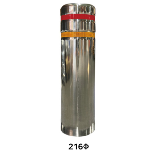 스텐일자볼라드(매립식) 216Φ H900(홈)