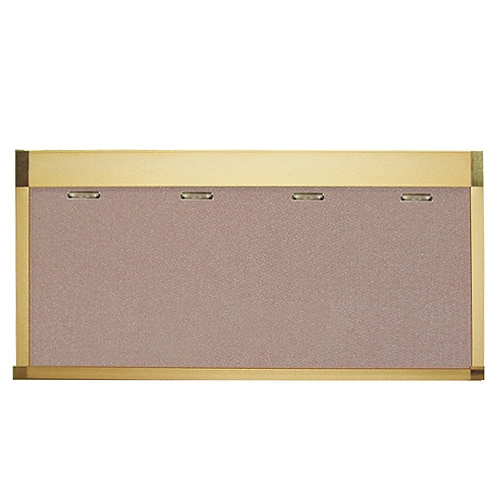 갈바게시판 4구(가로) 아크릴덮개 주문제작