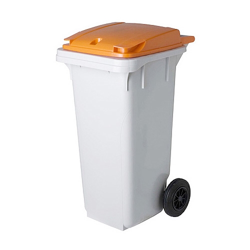 음식물 수거함 120ℓ [PCS-120G] 일반형 뚜껑:주황