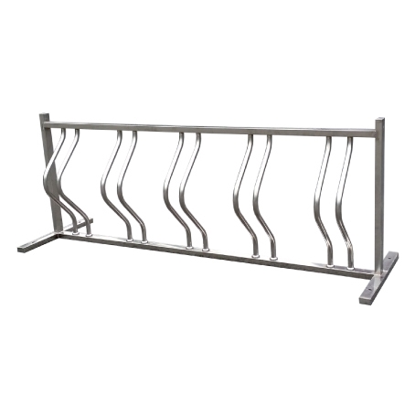 스텐드 B형 자전거 거치대 2M / 5대분 주문제작