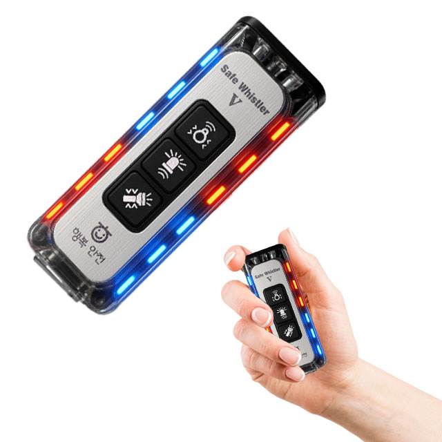 LED 세이프휘슬러 V (전자호각)
									LED / 블랙 C타입