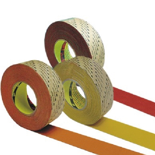 3M 미끄럼방지테이프일반용(610) 주황,노랑,적색 적색/100mm-18M