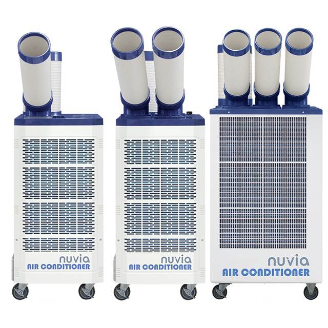 누비아 / 산업용 이동식 에어컨 3구 / NIA-6500FSM 무료배송