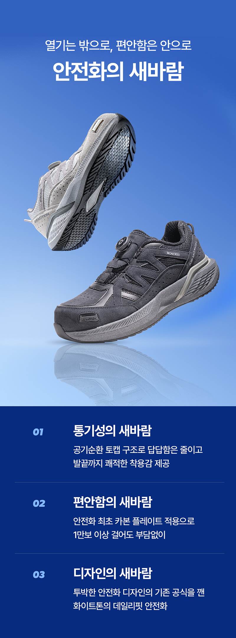 몽크로스 AM-1 (4인치/다이얼/통기성토캡) 245mm